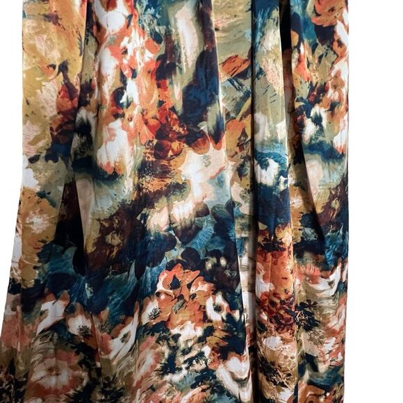 Nicole Miller Floral Maxi Dress - Multicolor - Picture 6 of 11